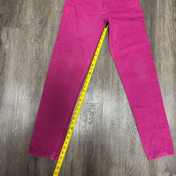 🩷Guess~Vintage High Waisted Pink Jeans - Picture 12 of 12